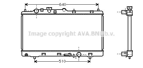 AVA QUALITY COOLING Radiators, Motora dzesēšanas sistēma MZ2152